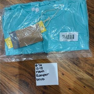 Kyte BABY Robin Blue Romper